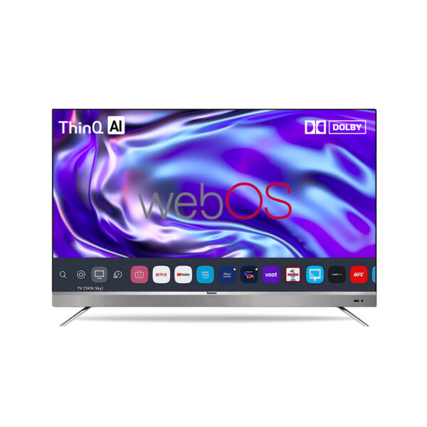 Dyanora 109 cm (43 inch) Ultra HD (4K) LED Smart WebOS TV with HDR 10, Micro Dimming, Noise Reduction, Dolby Surround Sound (DY-LD43U1S)
